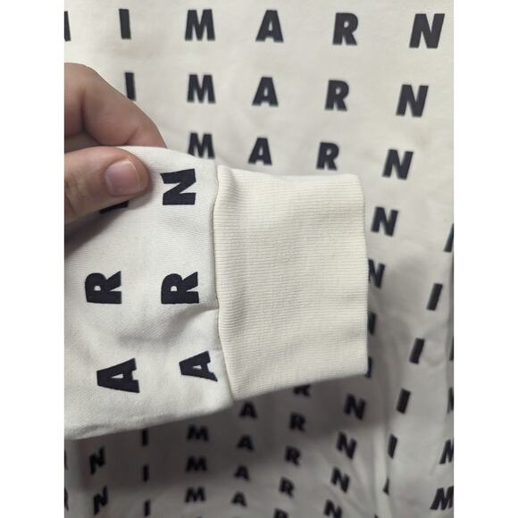 Marni Girls Sweatshirt Logo Spellout Crew-neck Pullover Size Girls 14 - Picture 4 of 7